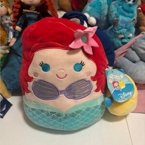 Ariel+Flounder squishmallow